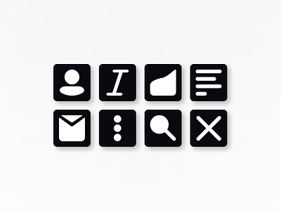 Icon Set app dailyui design gfxmob graphic design icon icons ui ux vector