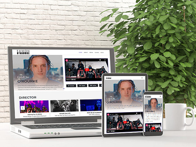 Eamon O’Rourke (Personal Portfolio) elementor website mobile responsive website portfolio website responsive website design webdevelopment website design wordpress website