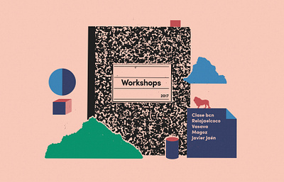Mr Marcel – workshops 2017 branding graphic design illustration