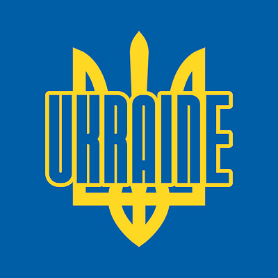 Ukraine's Independence Day graphic design illustration