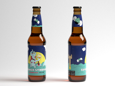 Craft beer | illustration concept graphic design illustration package design