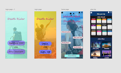 travel agency app graphic design ui ui ux userexperience