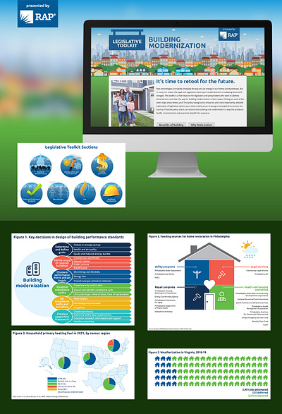 RAP Legislative Toolkit design graphic design illustration website design