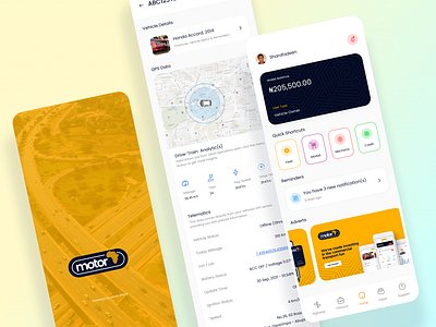Telemetry features - MotorAfrica mobile app app branding design ui ux