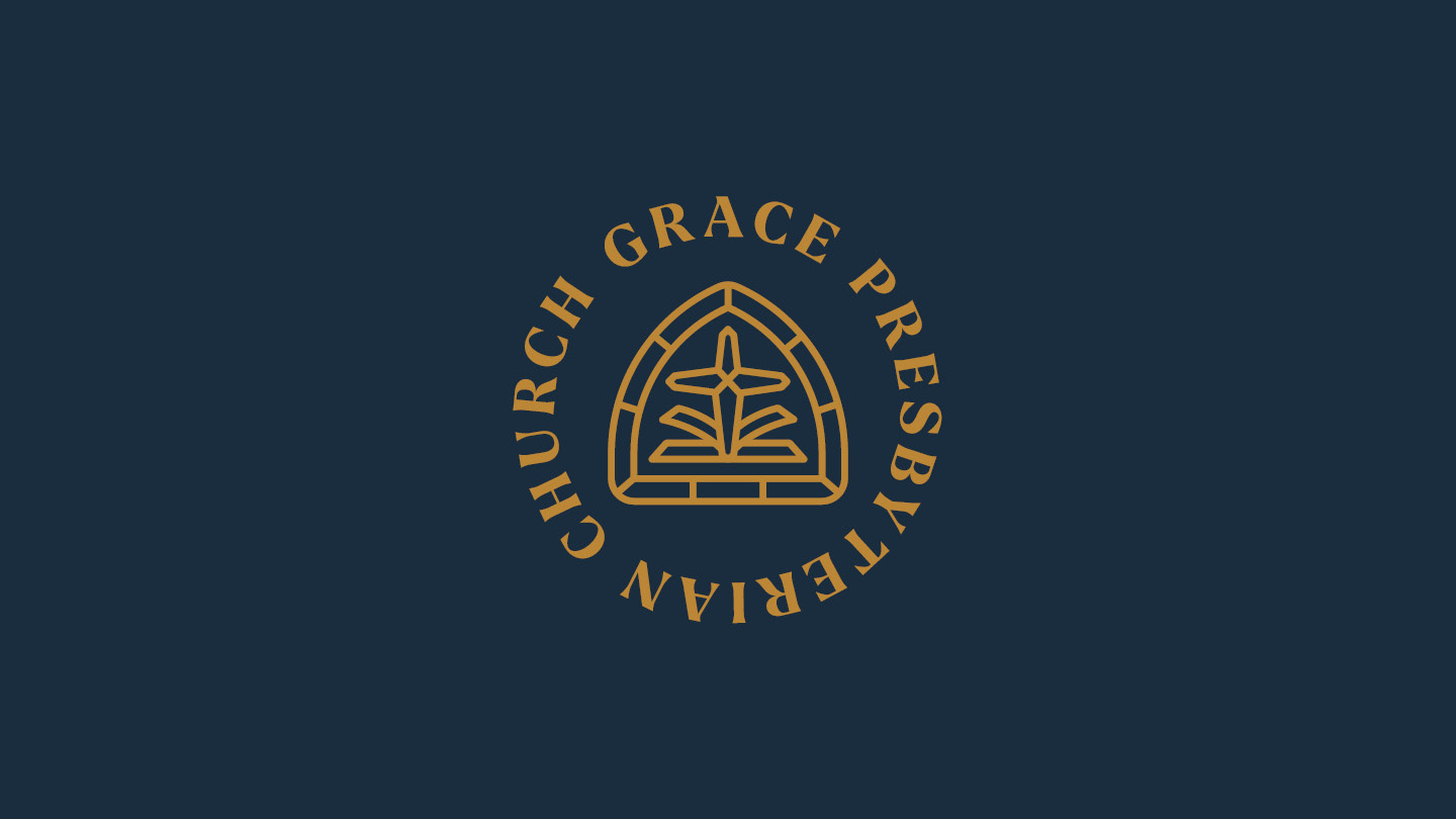 Grace Presbyterian Church Logo Seal branding church church branding cross logo design graphic design identity logo