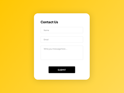 Contact Page 028 app design branding clean contact contact form dailyui dailyui028 design graphic design illustration notification popup ui ux