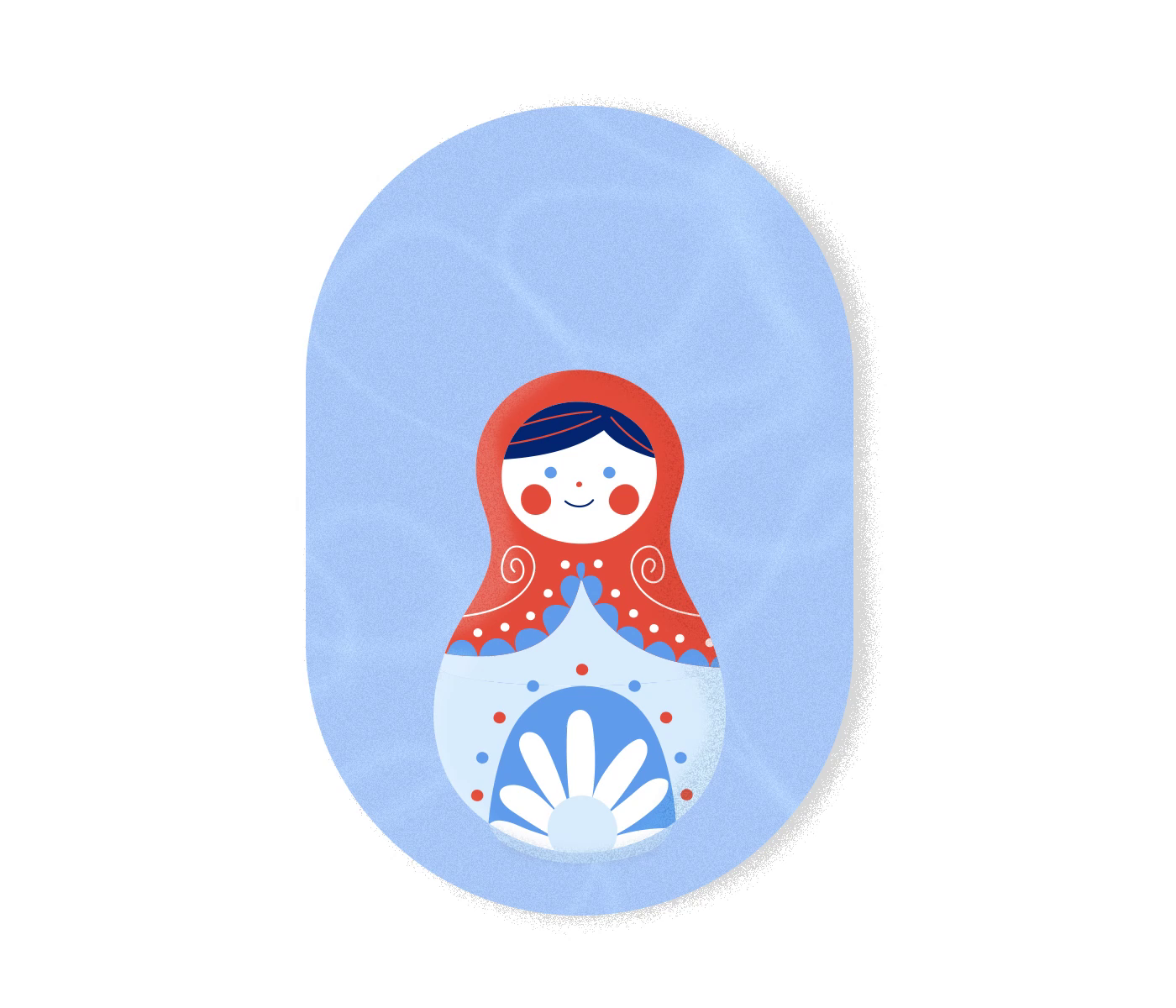 Matryoshka doll by Mariam Sarchyan on Dribbble