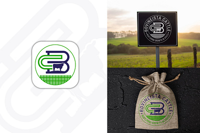 Farm Logo | Business Logo | CB letter Logo cb letter logo farm logo luxury