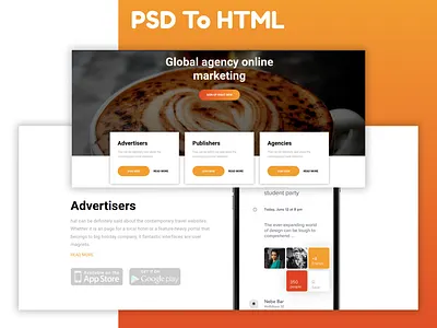 Global Agency UI Design figma productdesign ui web development