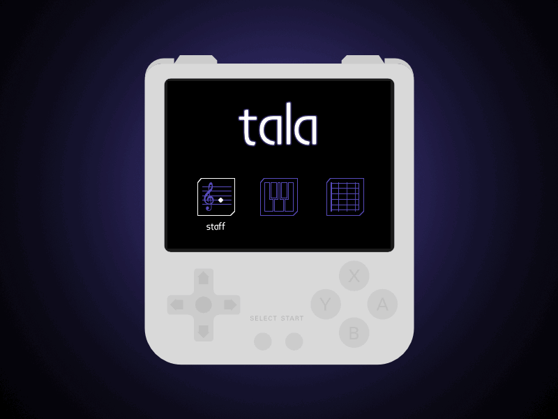 tala - music note identifying practice game interface music software ui