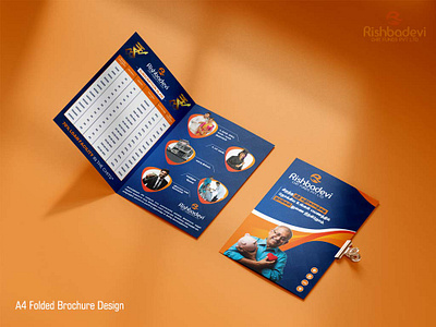 A4 Folded Brochure Design adobe adobephotoshop branding brochuredesign creativebranding design graphic design illustration illustrator indesign logo photoshop vector