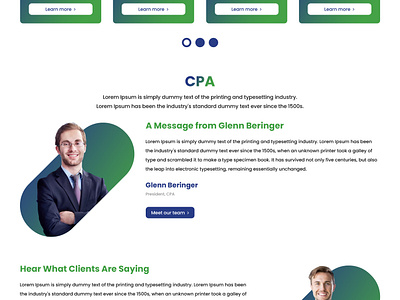 CPA Website Landing Page UI cpa website landing page cpa website ui design landing page ui landing page ui design ui ui design website landing page