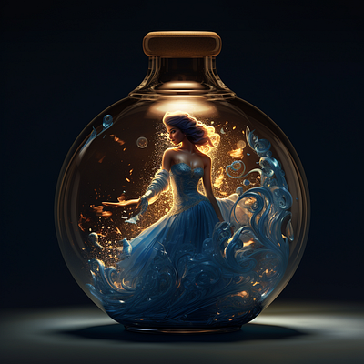 A Genie in a Bottle: whimsy.