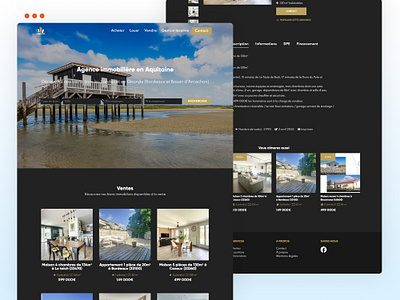 Real Estate Showcase Website branding design elementor graphic design illustration ui web design