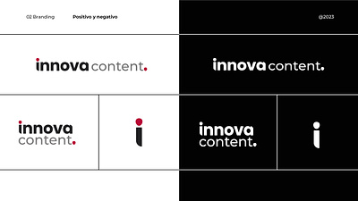 Innova Content - Branding branding graphic design logo