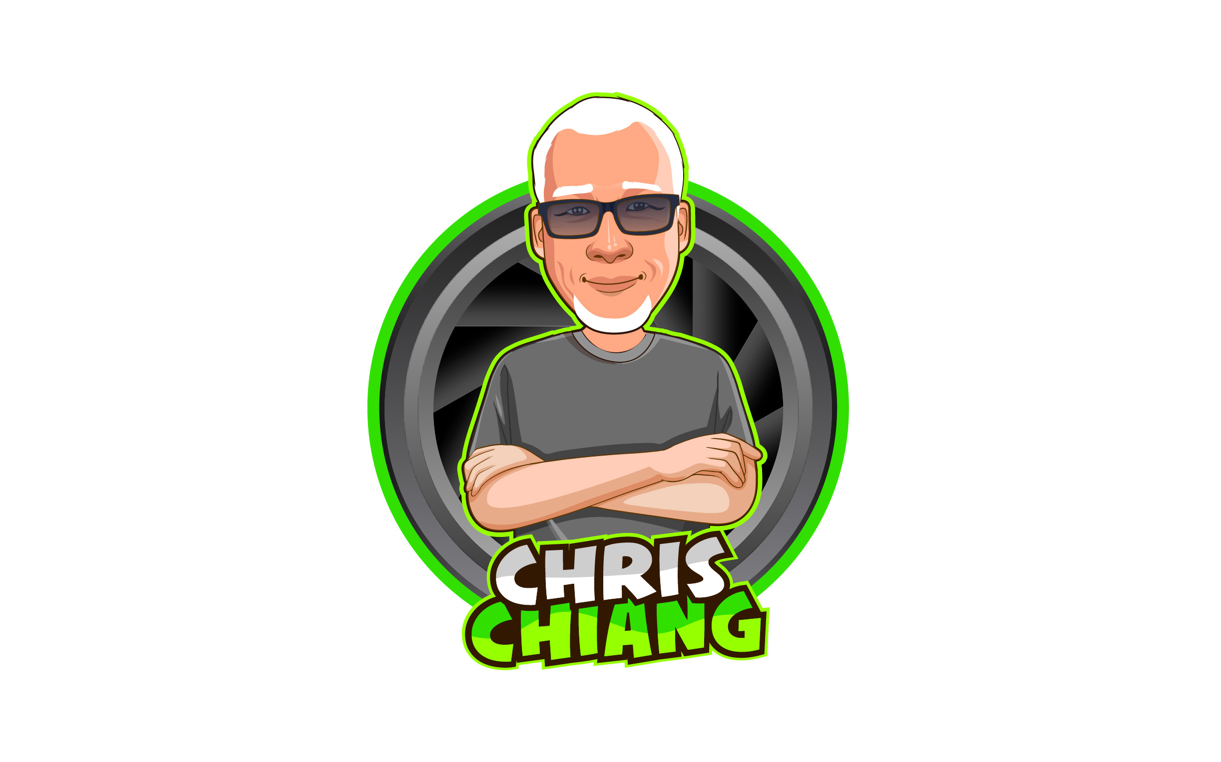 Example of Custom Cartoon Portrait Caricature Logo