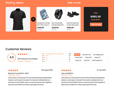 Clothing Store Product Page UI clothing store ui clothing store ui design design ecommerce ui product page ui product page ui design ui ui design