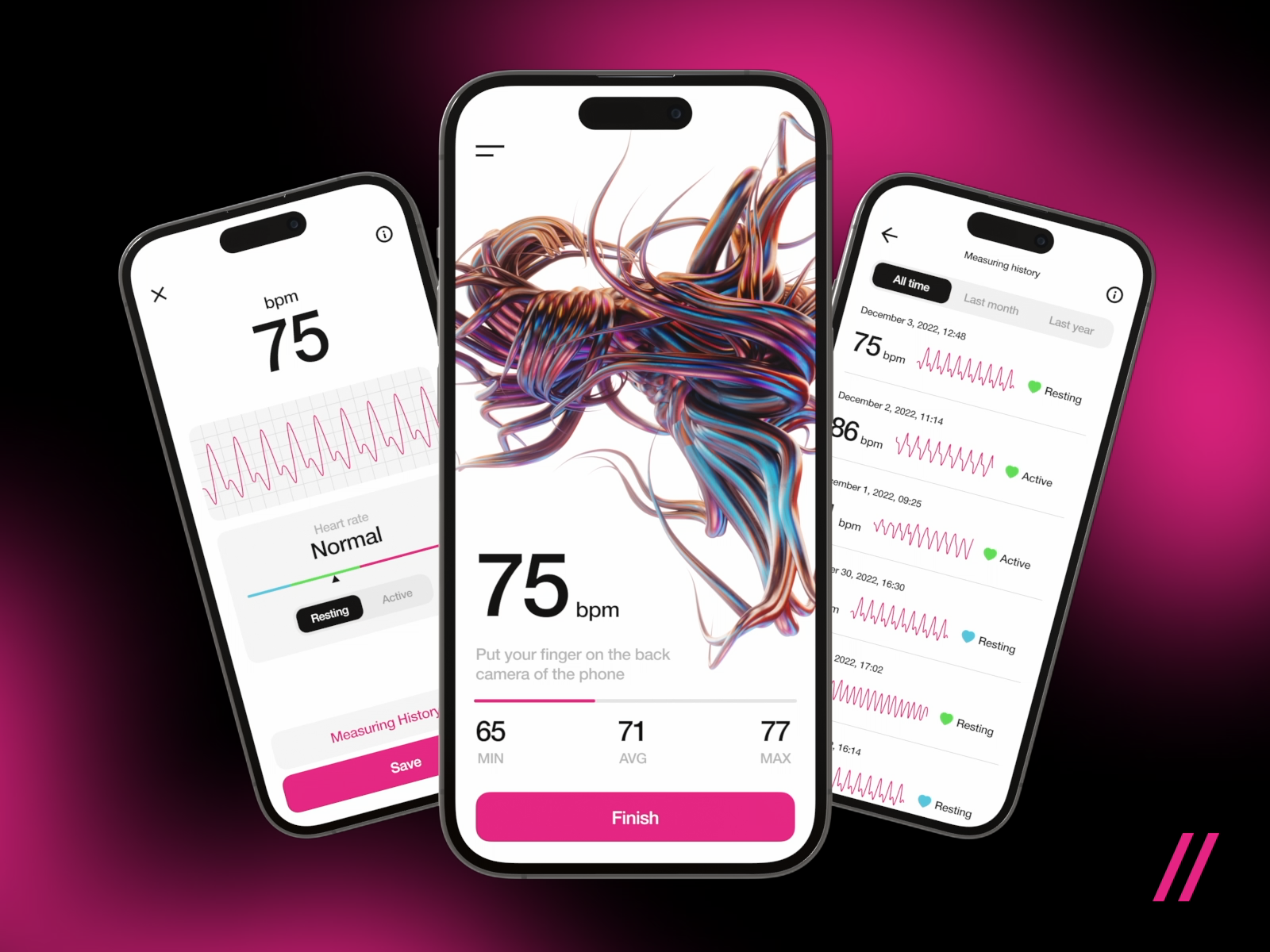 Heart Rate Tracker Mobile iOS App by Purrweb UI/UX Agency on Dribbble