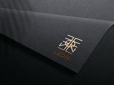 LEON Logo branding business logo company branding company identity design company logo designer creative logo logo
