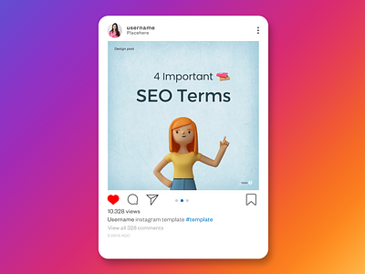 Instagram post series: Part 3 app design graphic design illustration instagram post social media ui vector