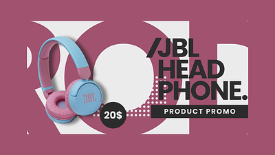 JBL HEADPHONE PRODUCT PROMO animation branding motion graphics product animation product promo product promo video promo ads