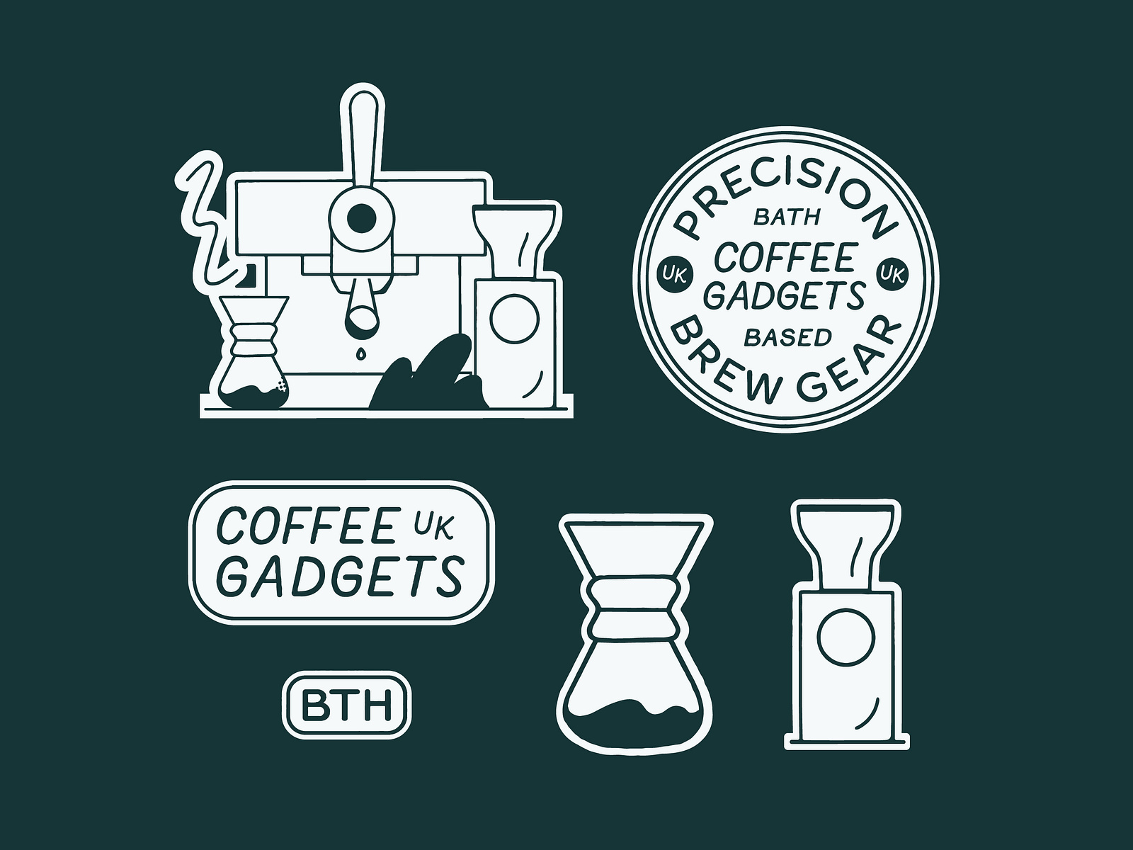 Coffee Gadgets UK by Emily Melling on Dribbble