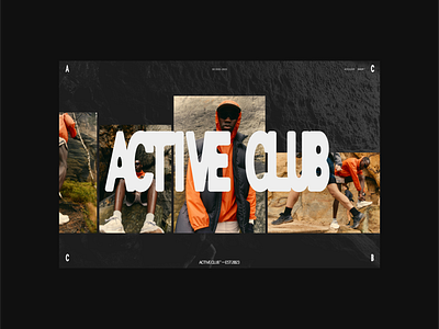 ACTIVE CLUB — 003 branding creative direction design graphic design ui web