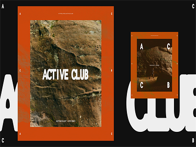 ACTIVE CLUB — 004 branding creative direction design graphic design illustration poster