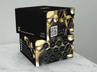 Laboratory Kit Packaging by ZZA design graphic designer lab kit label design laboratory kit medical packaging mockup packaging design packaging designer structural design