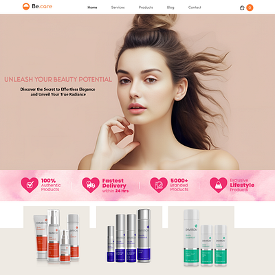 BeCare design graphic design illustration inspiration landing page logo ui ui ux uiux design web design