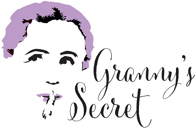 Granny's Secret Fudge branding design graphic design logo typography vector