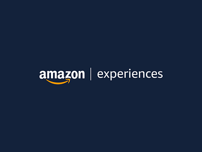 Amazon Experiences Logo branding design graphic design logo logo design