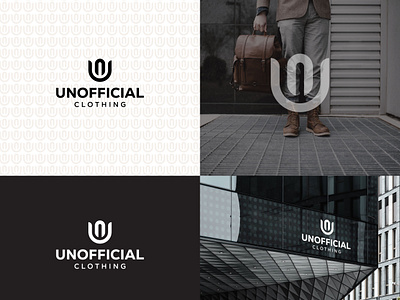 Unofficial Clothing logo.. clothing logo creative logo letter logo logo logos minimalist logo modern logo un best logo un clothing logo un creative logo un letter logo un logo un monogram logo