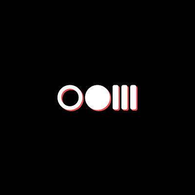 OOM Logo for a clothing brand 3d blacknwhite branding button design figma graphic design illustration letter logo minimal mockup outofmana photoshop shape typography ui ux vector