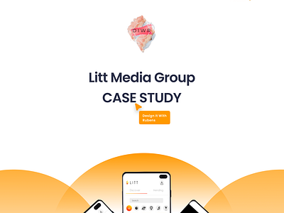 Litt Media Group Case Study app branding design mobile appl ui ux