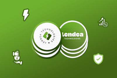 Lendea - Logo Design brand identity branding fintech logo graphic design logo logo design saas