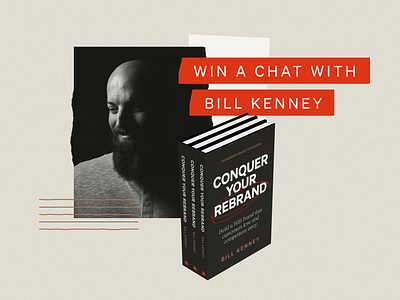 Win a chat with Bill Kenney! book brand book focus lab raffle