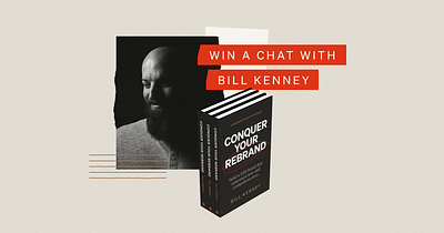 Win a chat with Bill Kenney! book brand book focus lab raffle