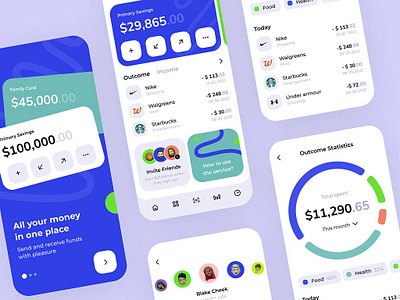 Money tracking app daily challenger designers designs designshot front page icon design illustration landing page newshot ui ux works