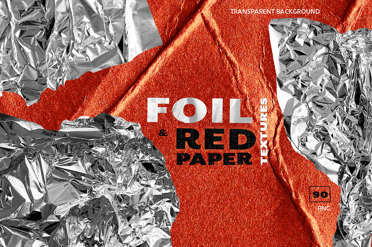 Red And Aluminum Foil