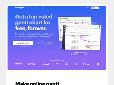 TeamGantt: Connecting Brand Strategy and Design art direction brand design branding design gantt charts product project management saas startup ui ui design ux ux design visual design web site design