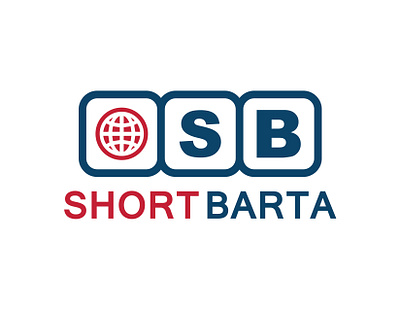 "SHORT BARTA" Logo brand branding clean design graphic design logo vector