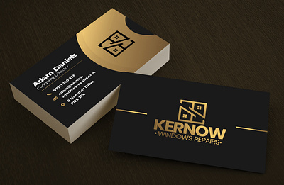 Kernow Business Card 3d branding design graphic design illustration logo typography vector