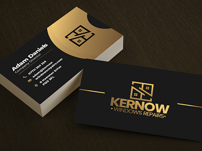 Kernow Business Card 3d branding design graphic design illustration logo typography vector