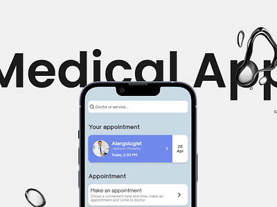 Medical app medical app medical app design ui design ux design uxui