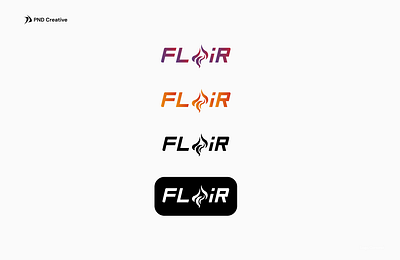 Flaire branding graphic design illustration typography