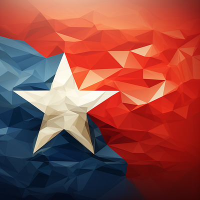 Texas by Ahmar Mansoor art beautiful branding color colorful design flag illustration texas texas flag