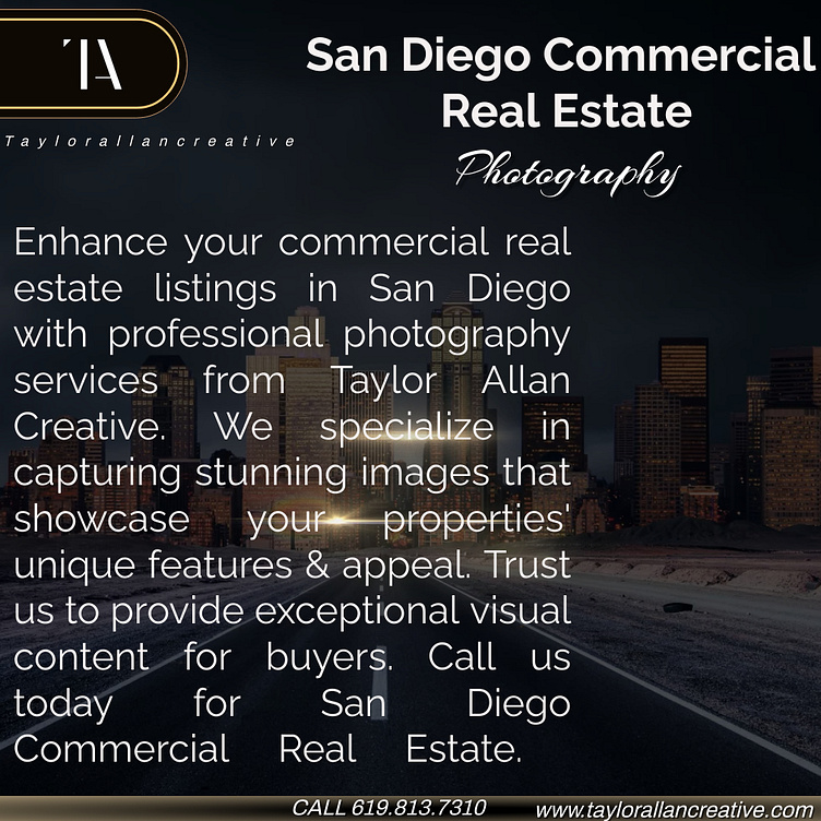Go for Professional San Diego Commercial Real Estate Photography by taylorallancreative on Dribbble