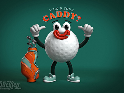 I am, aren’t I? 3d art c4d caddy cartoon character art character design design editorial editorialillustration fun golf illustration illustrator retro rubber hose rubberhose sports vintage