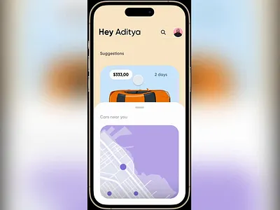 Transition from dark to light mode in mobile : Motion UI 🔈🔛 dark mode figma framer mobile ui motion taxi transition travel uber ui ux